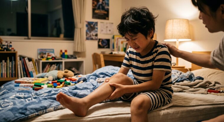 10月9日　　【八尾市】「足が痛くて夜泣く…」それって成長痛？小学生・中学生の足の痛みと自宅でできる正しい対処法
